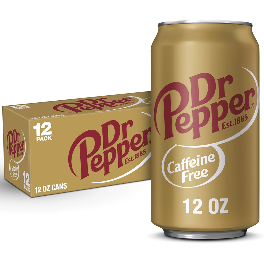 Dr Pepper Caffeine Free Soda - Clean Soda Pack
